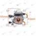 Carburator motocoasa Stihl FS 55, FS 38, FS 45, FS 46 - Tevi metal